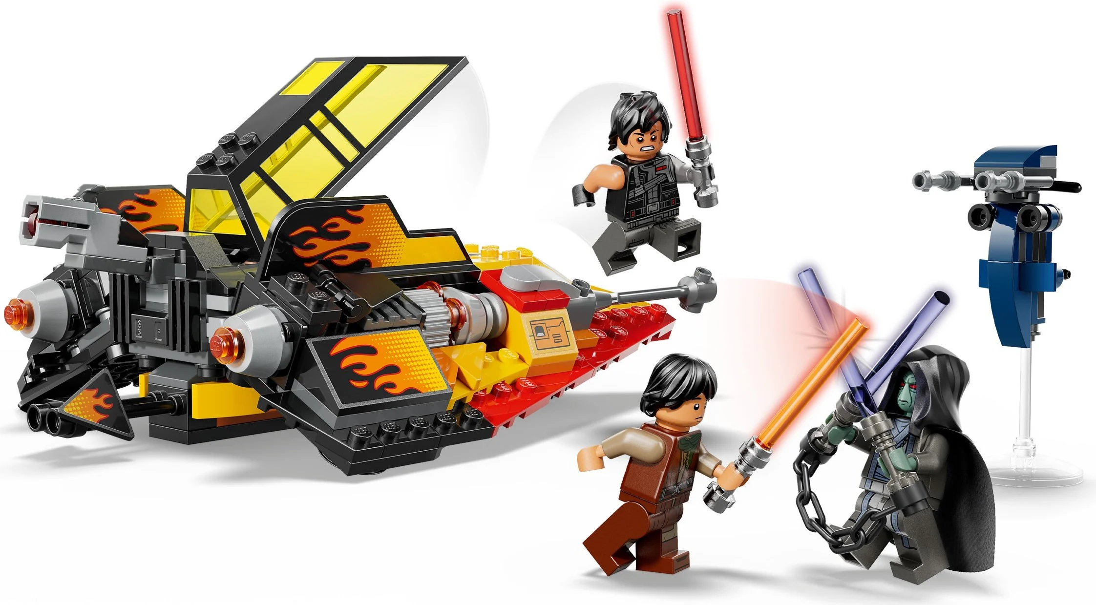 The heat of the Force, the snow planes 乐高 LEGO 75414 image 5