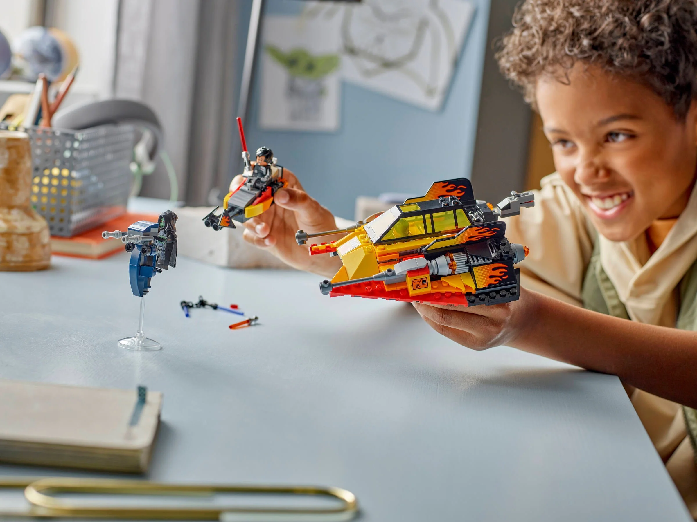 The heat of the Force, the snow planes 乐高 LEGO 75414 image 10