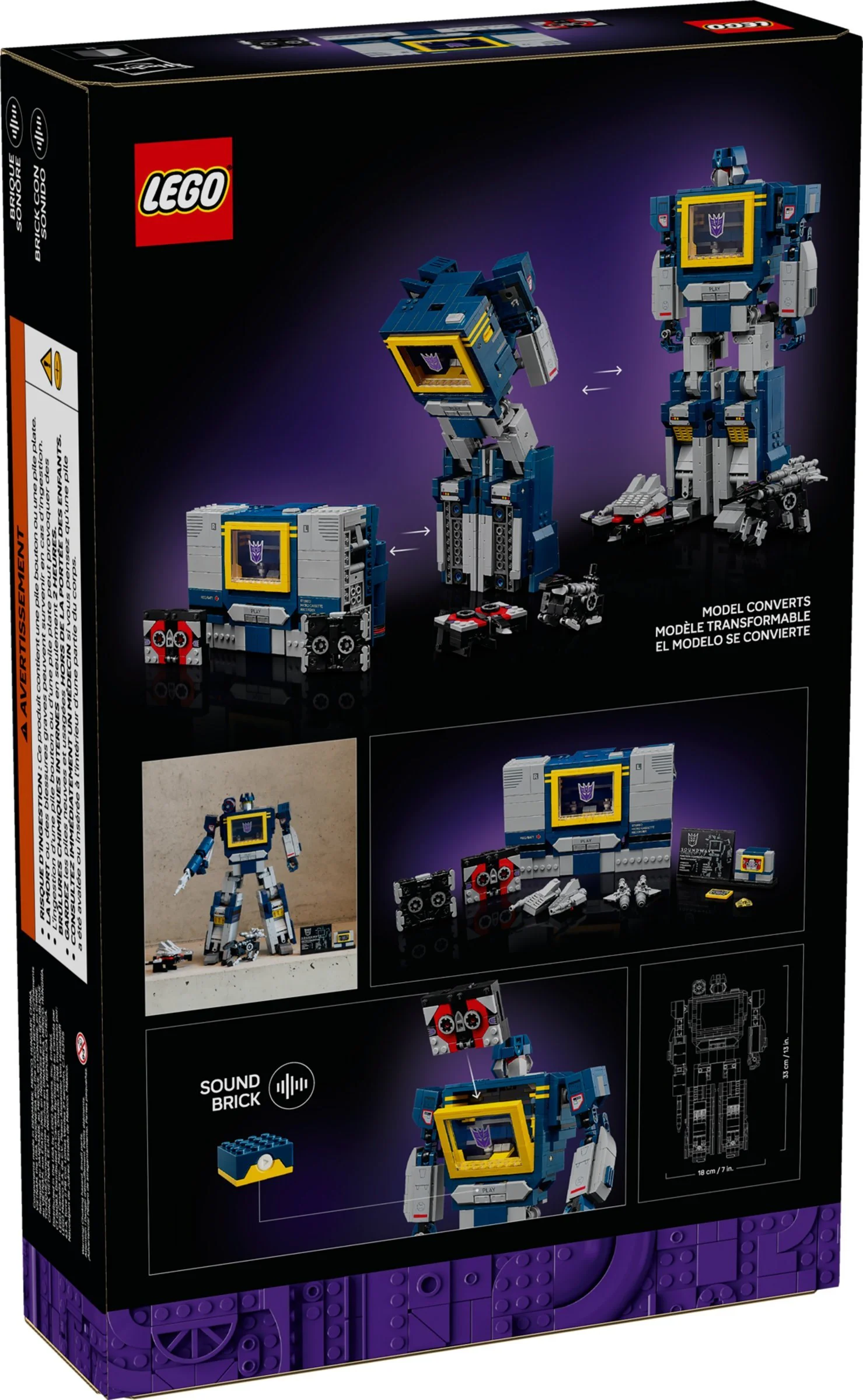 Transformer Kong: Soundwave 乐高 LEGO 10358 image 2