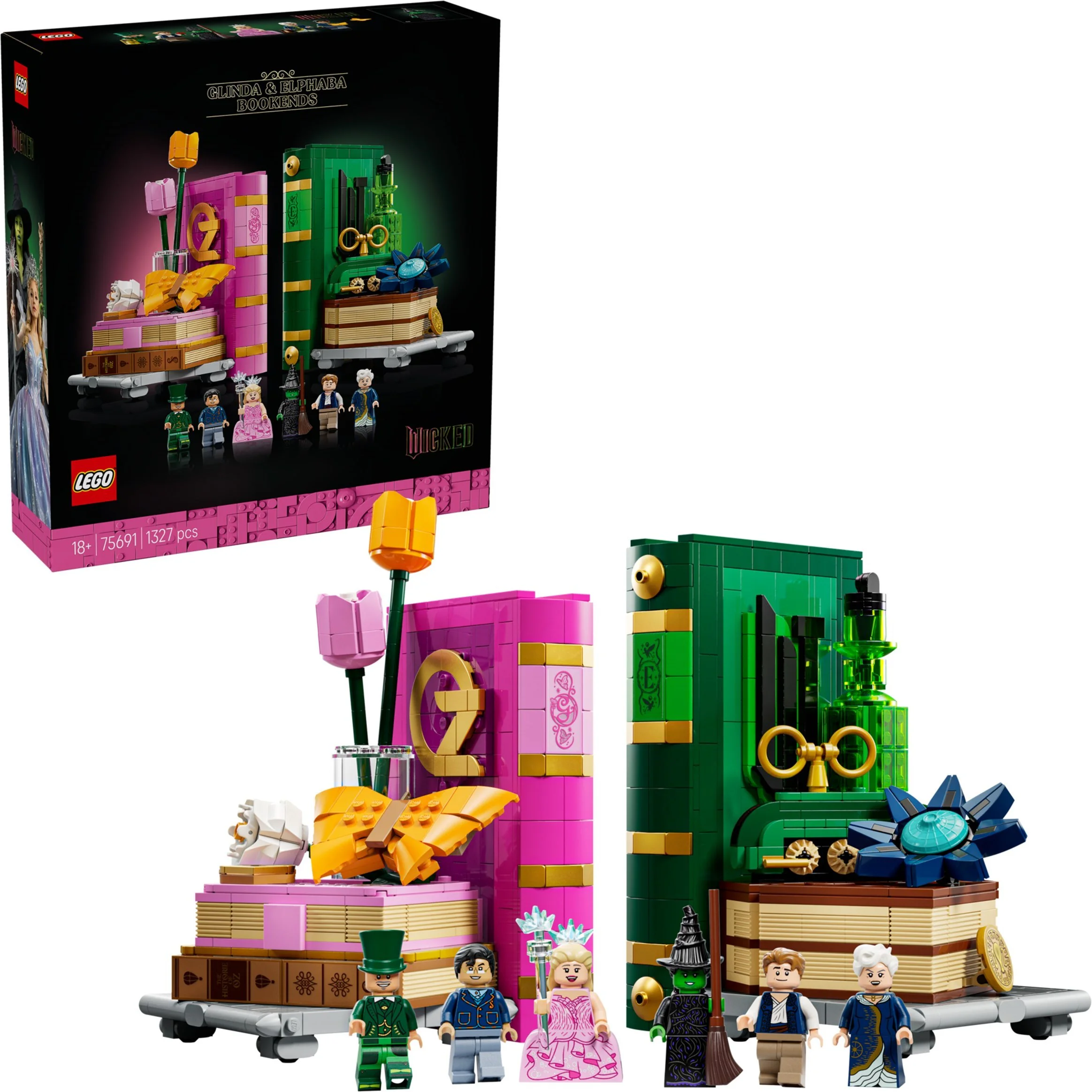 The Magical Bad Witch: Greenda and Eveba Bookshop LEGO 75691 image 1