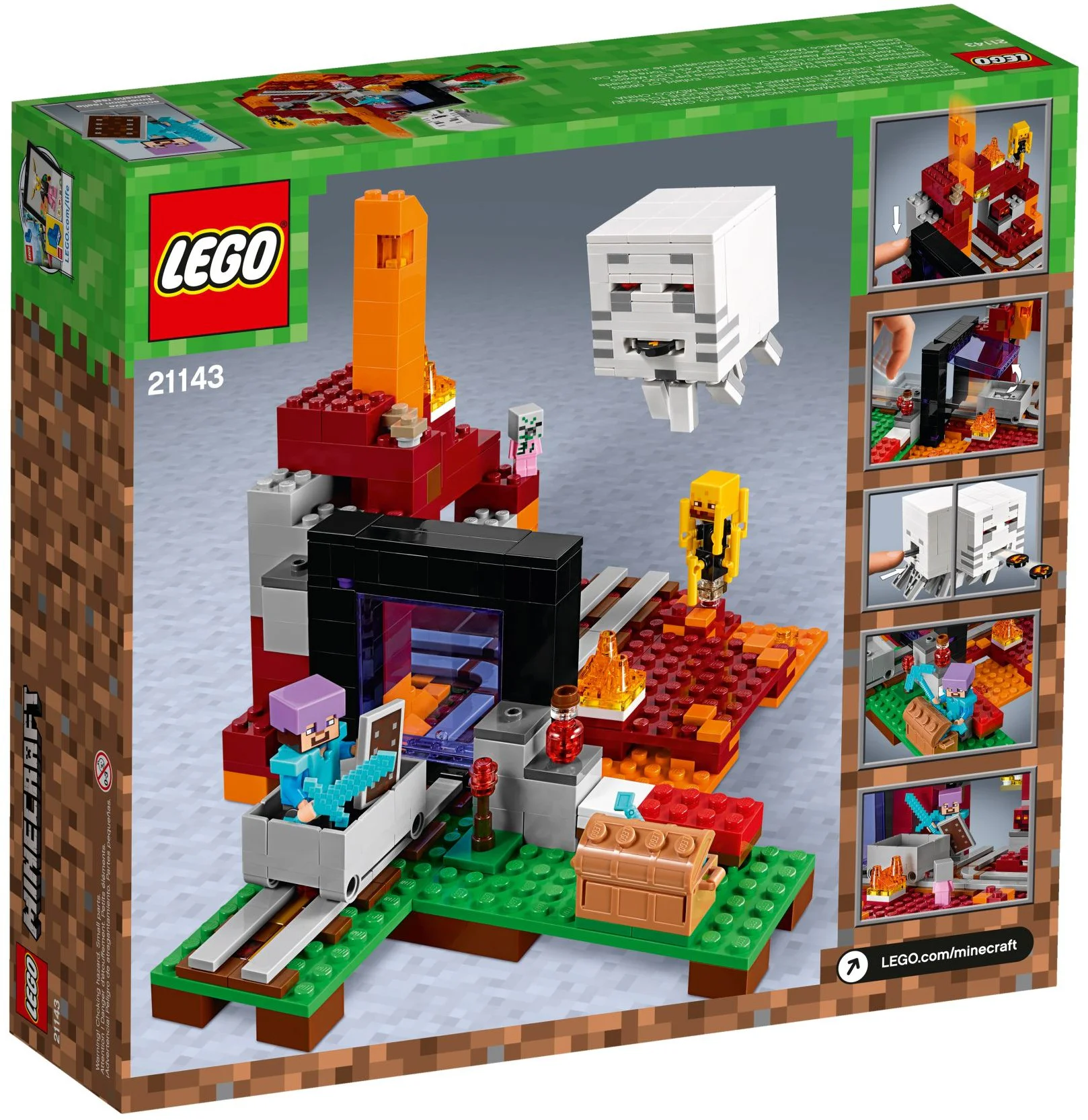 Lego My World: Nether Portal 伯乐星 BLX 81057 image 2