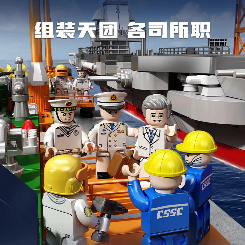 强国雄风：福建舰航母造船厂 CSSC 江南长兴 森宝 SEMBO 208133 image 4