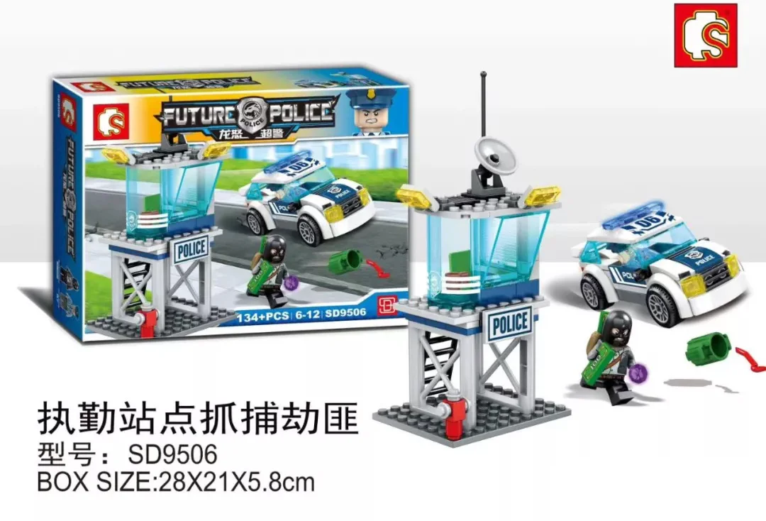 Dragon's Fury Super Police: Arrests Robbery Suspects at Checkpoint SD9506