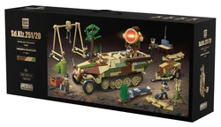 Sd. Kfz 251/20 Semi-tracked Armoured Vehicle/Waste Owl Field System 1:28