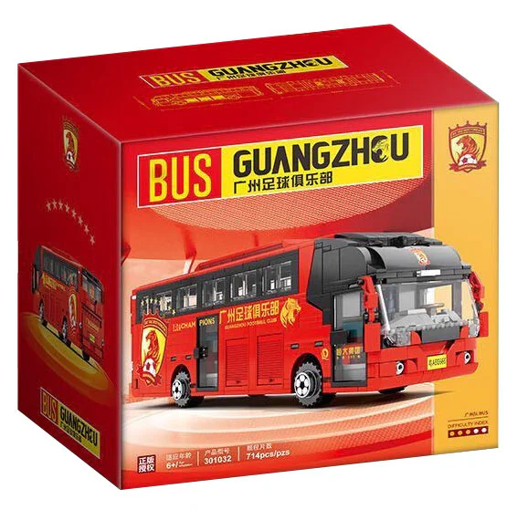 Guangzhou Football Club bus 广州足球俱乐部 301032 image 1