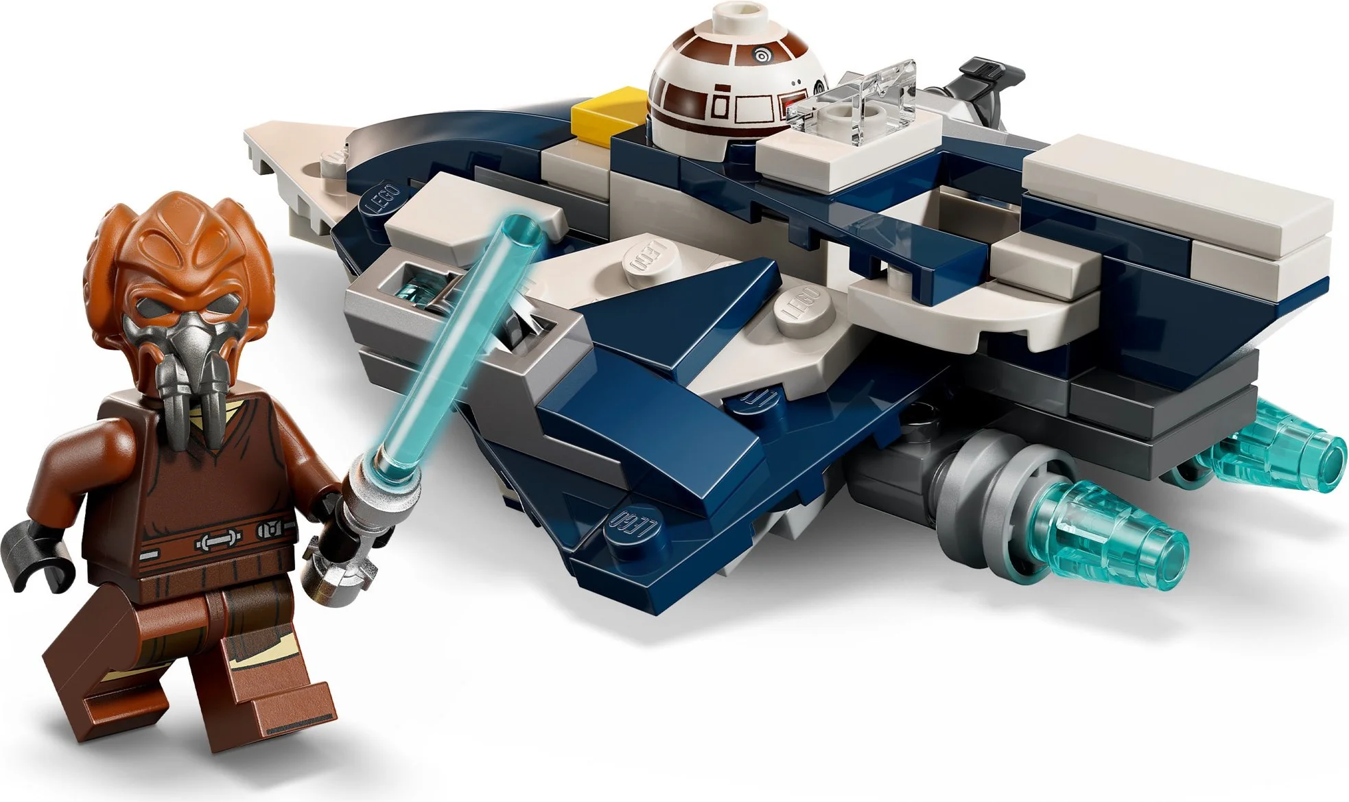 Plo Koon's Jedi Starfighter Microfighter LEGO 75400 image 3