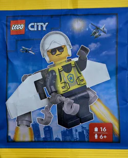 Jet pack cop