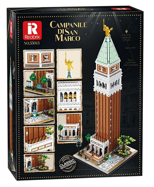 St. Marco ' s Bell Building, Venice, Italy 1:100 Reobrix 55013 image 1
