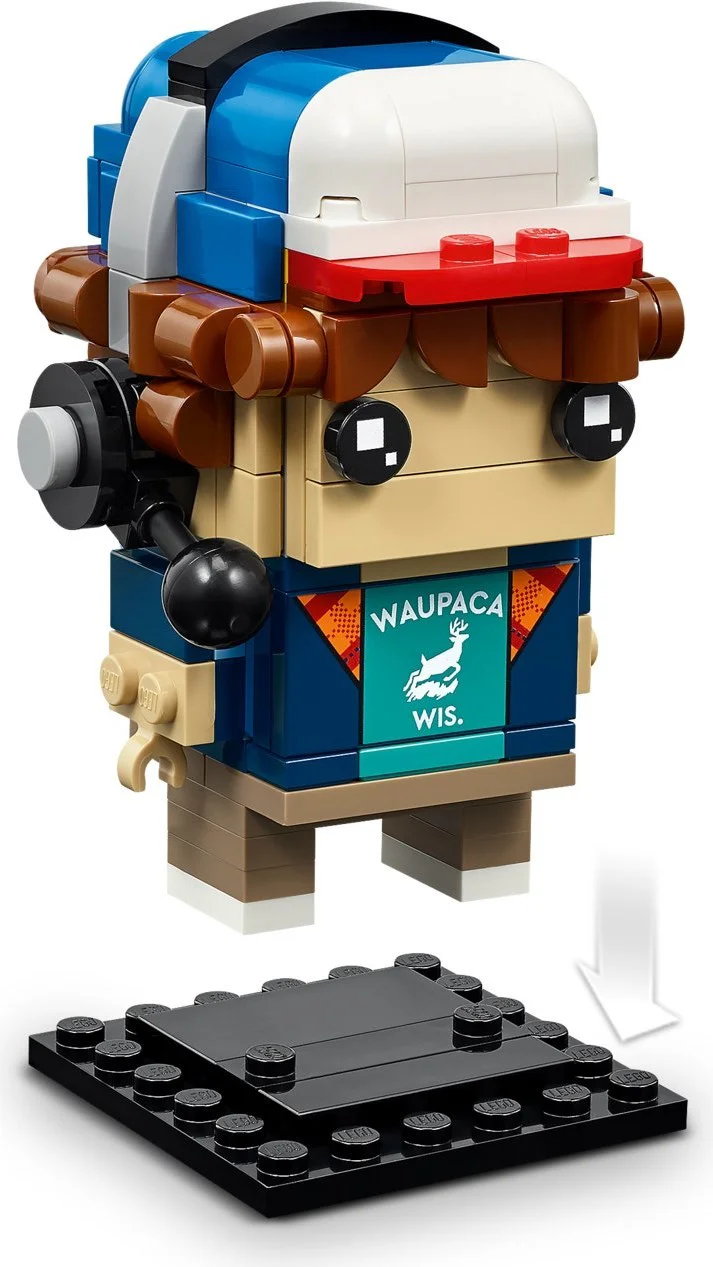 Strange words: Mike, Dustin, Lucas and Will LEGO 40801 image 4