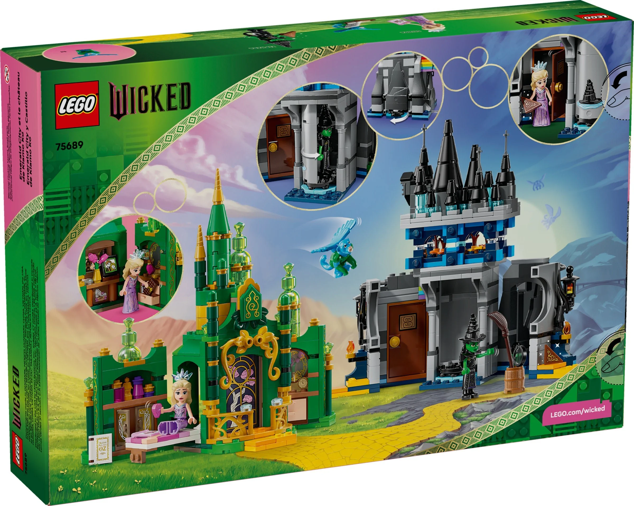 Magical Bad Witch: Emerald City & Kiamo Ko Castle LEGO 75689 image 2