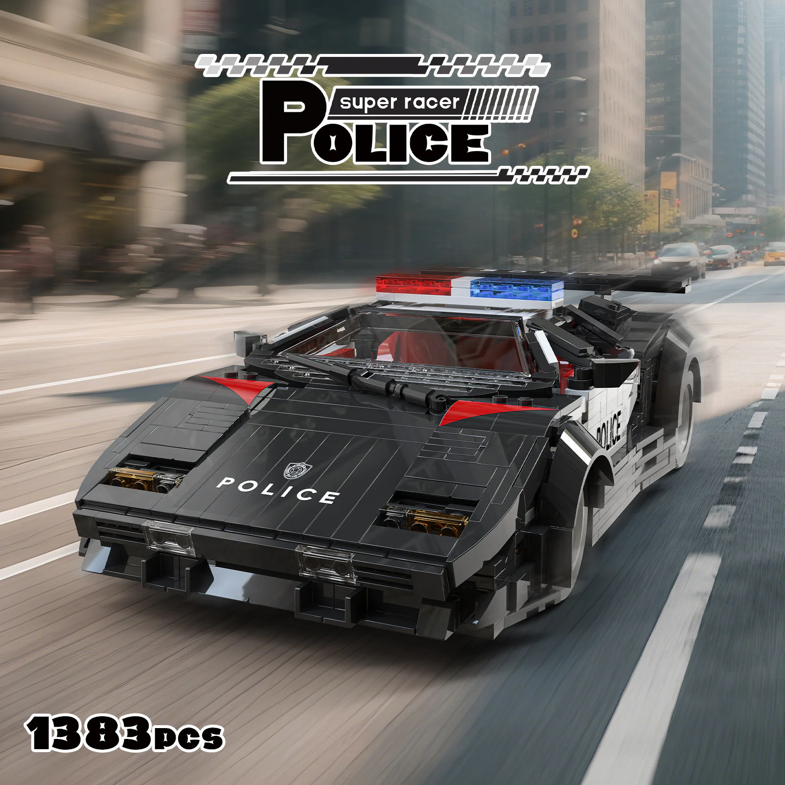 Police car JIESTAR 66121 image 3