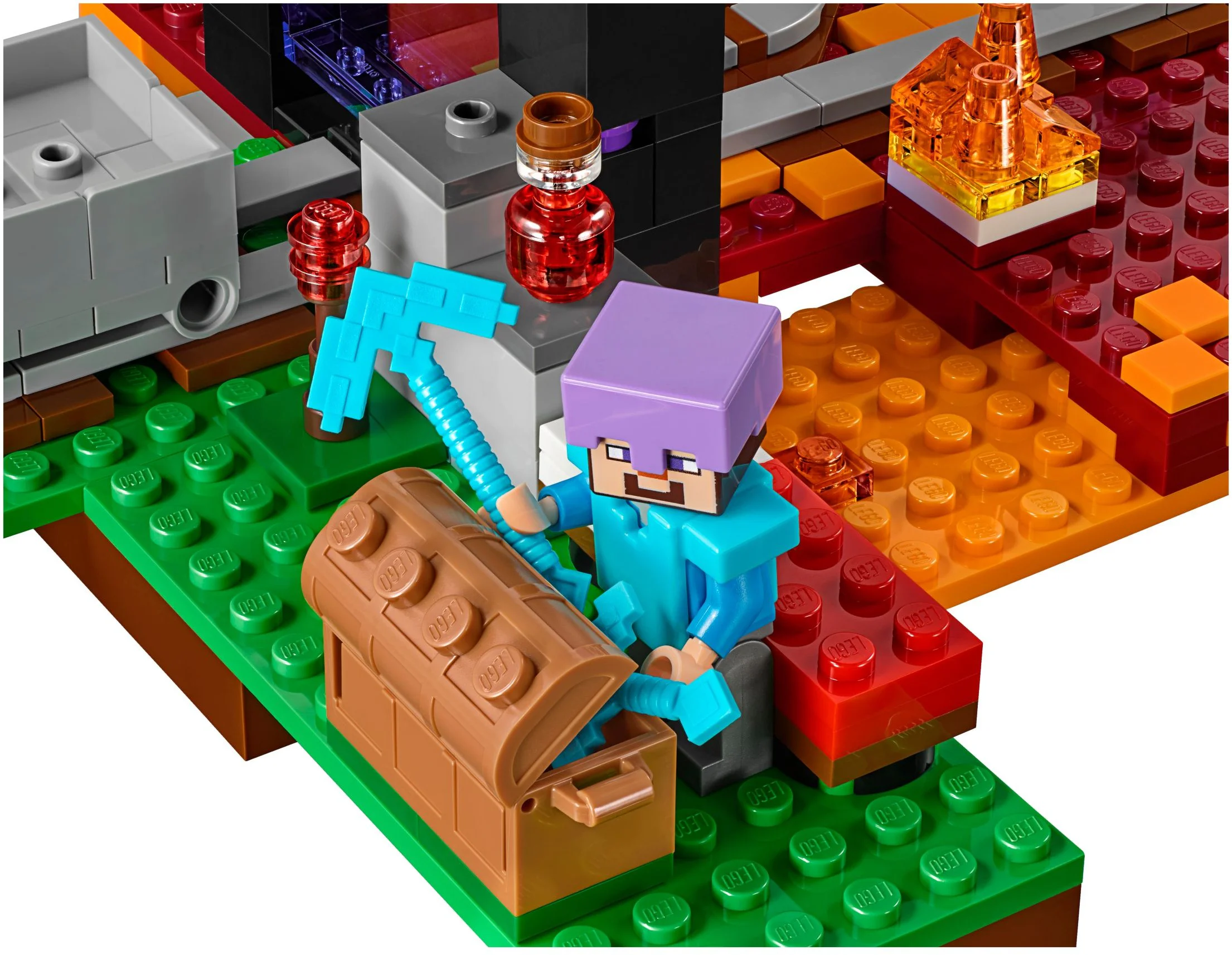 Lego My World: Nether Portal 伯乐星 BLX 81057 image 7