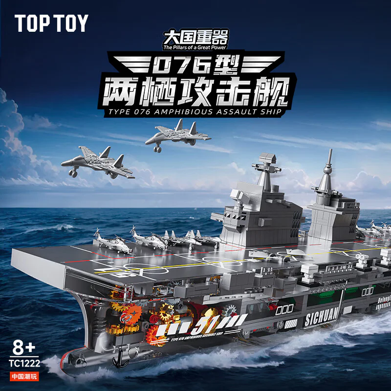 Amphibious attack vessel 076 TOP/TOY TC1222 image 2