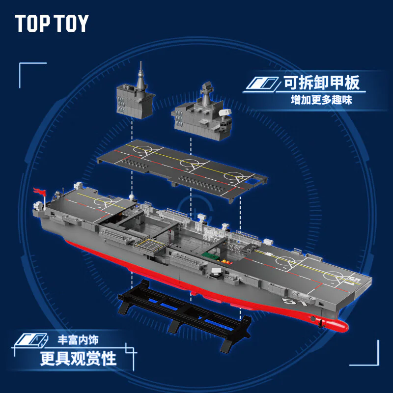 Amphibious attack vessel 076 TOP/TOY TC1222 image 5