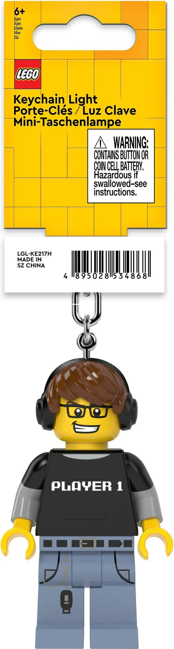 Game Player Key Chain LEGO 5008990 image 1