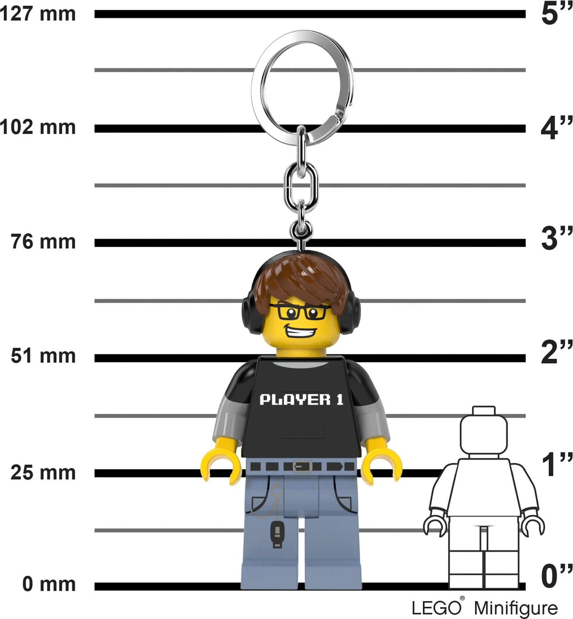 Game Player Key Chain LEGO 5008990 image 2