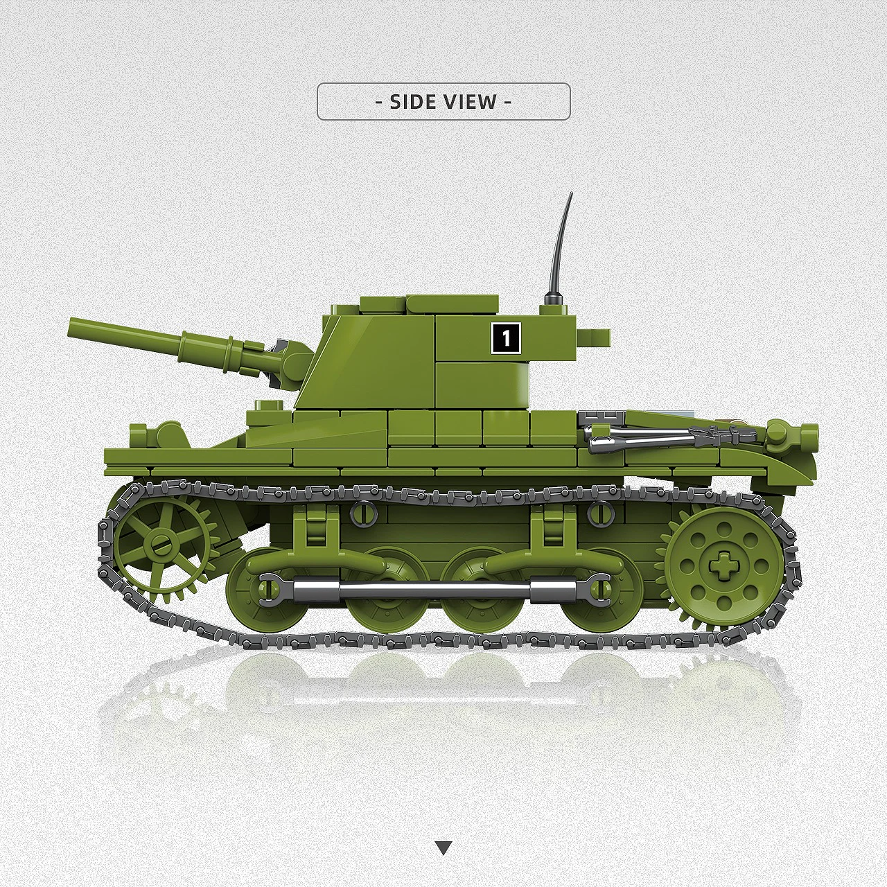 M22 LOCUST 1:35 QUANGUAN 300016 image 5