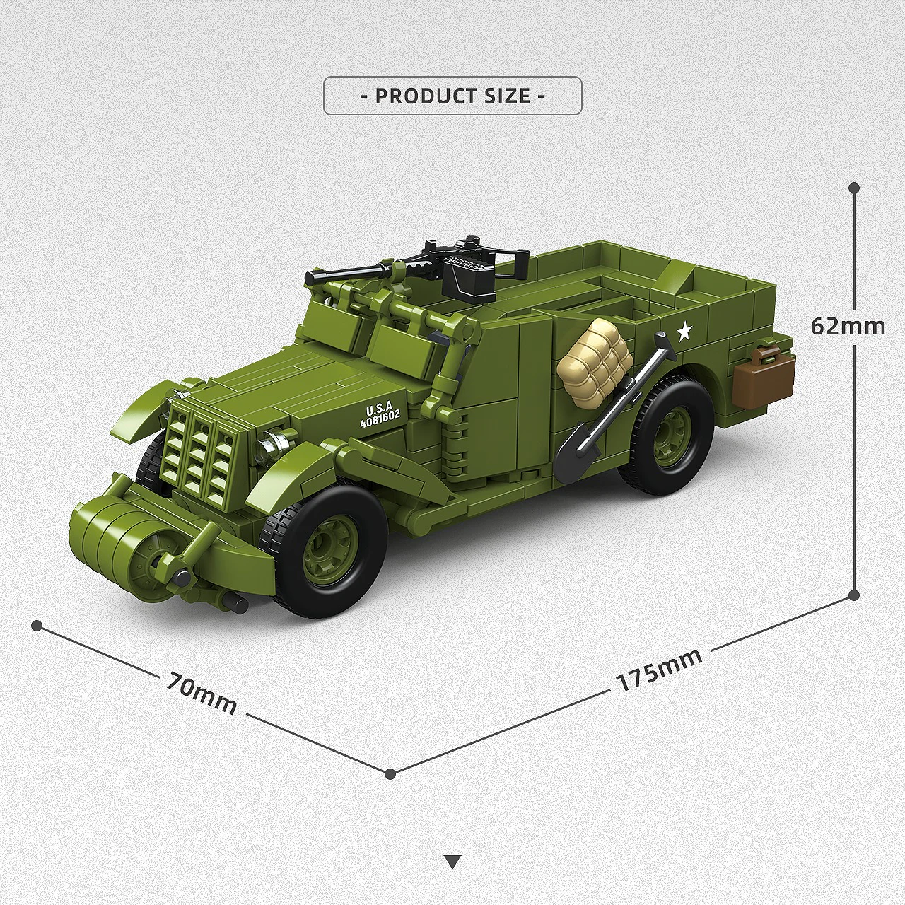 M3A1 Scout Car QUANGUAN 300014 image 3