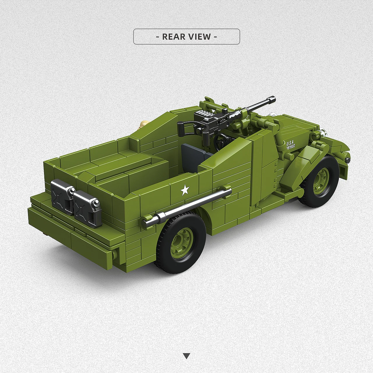 M3A1 Scout Car QUANGUAN 300014 image 4