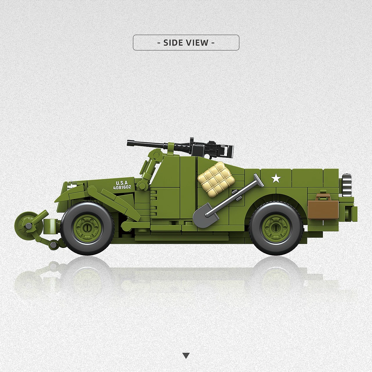 M3A1 Scout Car QUANGUAN 300014 image 5