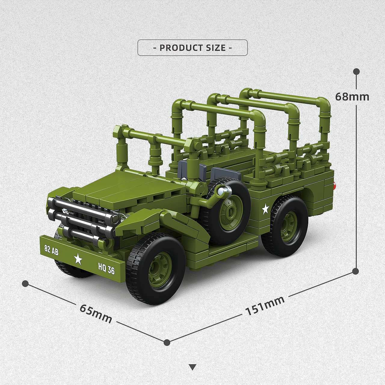 M3 37mm AT GUN Doge Beep WC52 QUANGUAN 300013 image 3
