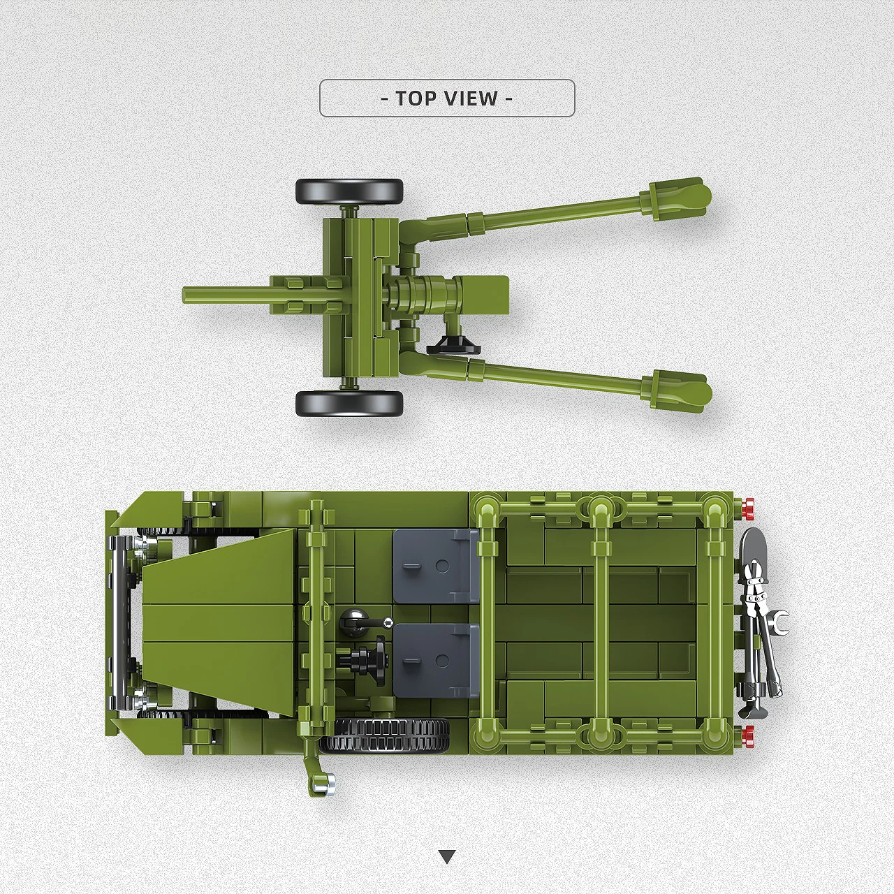 M3 37mm AT GUN Doge Beep WC52 QUANGUAN 300013 image 8