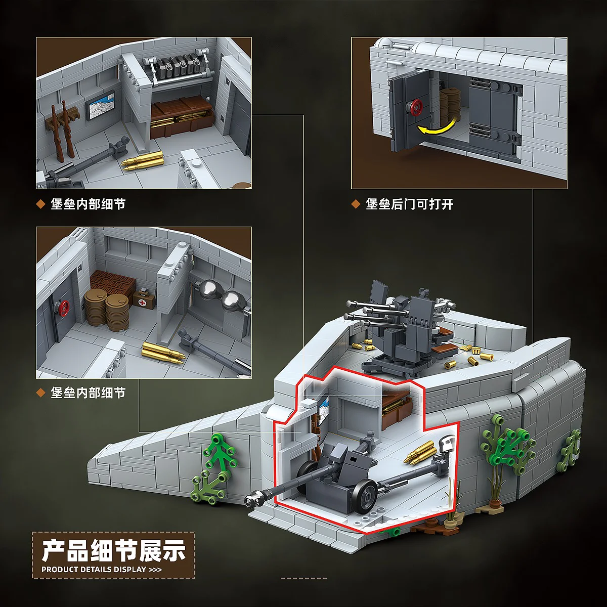 Atlantic fort 1:35 QUANGUAN 100317 image 6