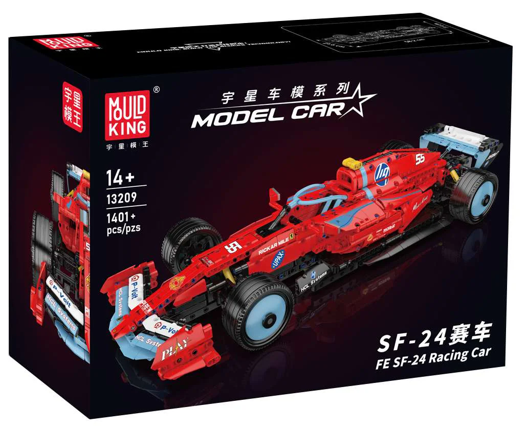 Ferrari SF-24 F1 Racing Car MOULDKING 13209 image 1