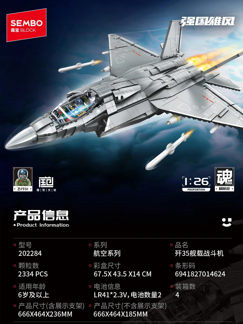Powerful: Shaping 35 warships 1-26 SEMBO 202284