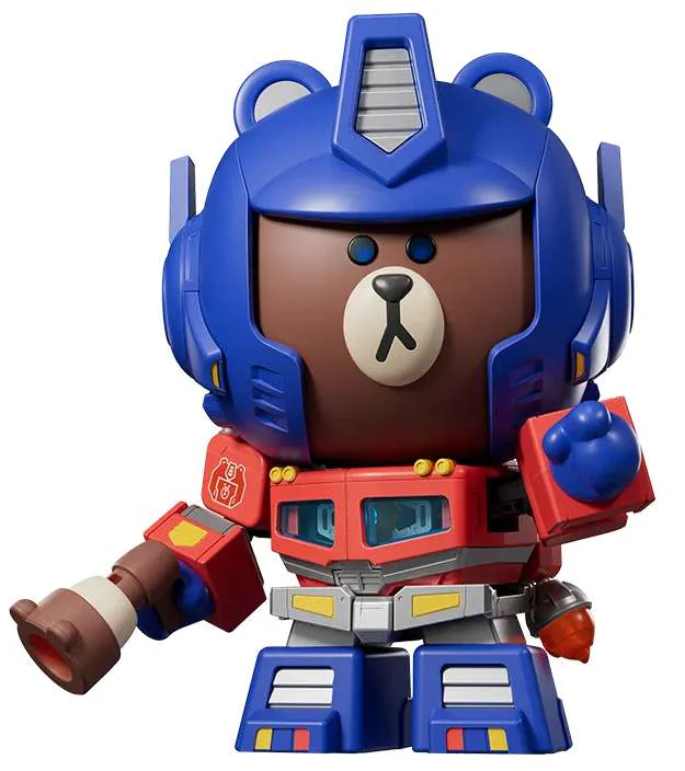 变形金刚：萌酷版 MEGA 擎天柱 布朗熊 常规款 BLOKS 【未知】mkqtzblx
