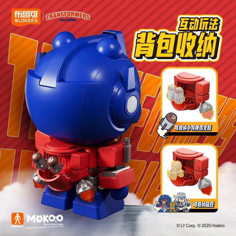 变形金刚：萌酷版 MEGA 擎天柱 布朗熊 常规款 BLOKS 【未知】mkqtzblx image 4