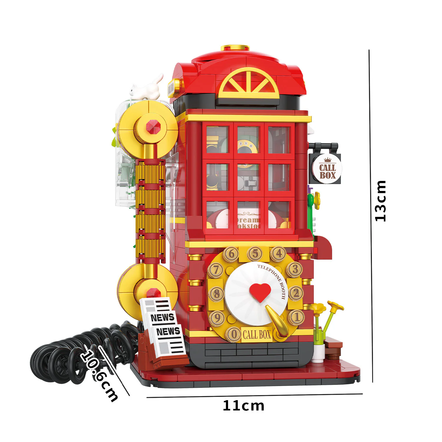 Retrophone booth ZHEGAO 662050