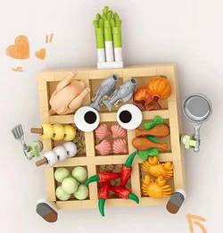Refrigerator sticker: Hotpot-side refrigerator sticker