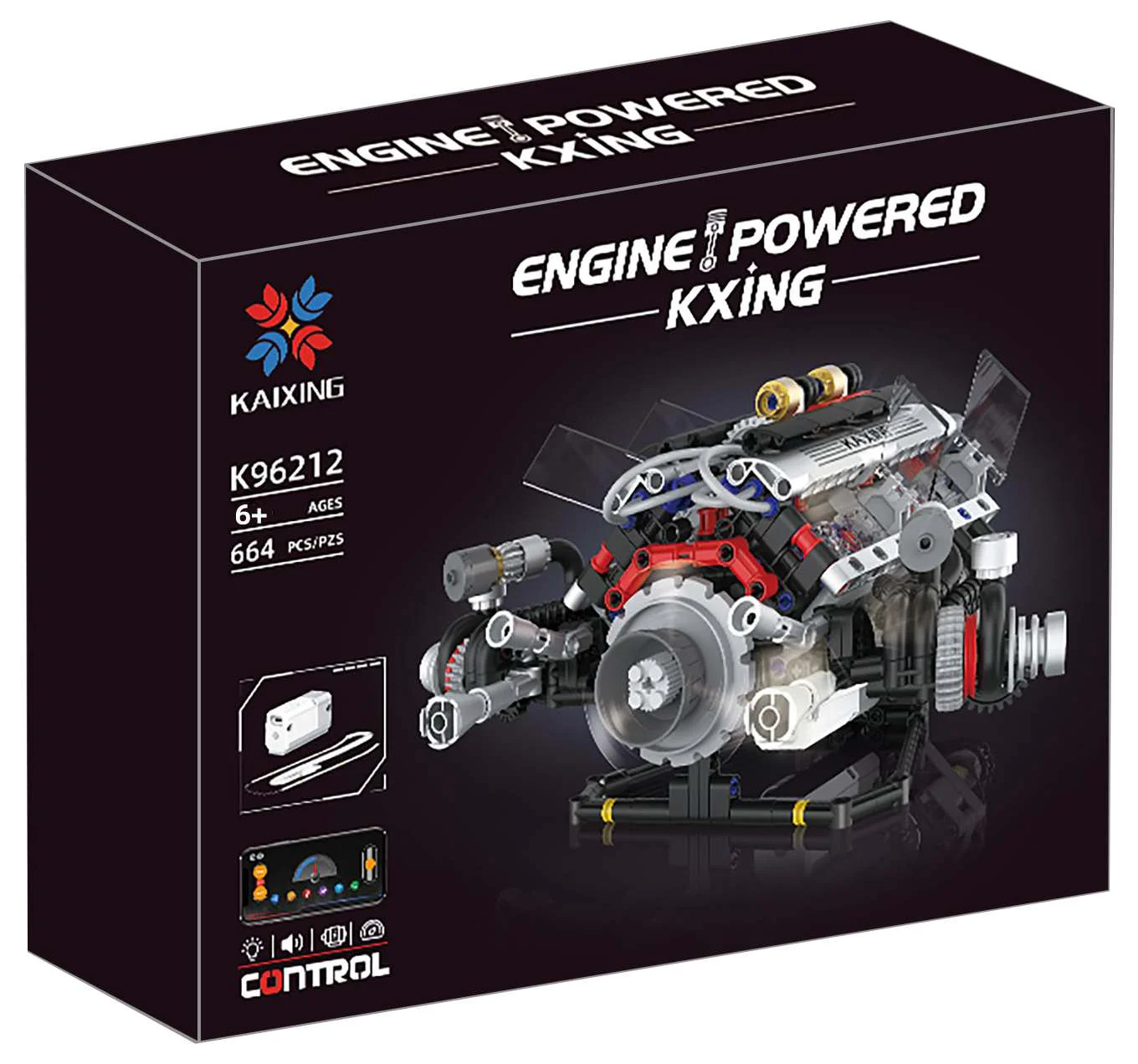 IT'S LIKE A SUPER RUNNER V8 ENGINE KAIYU K96212