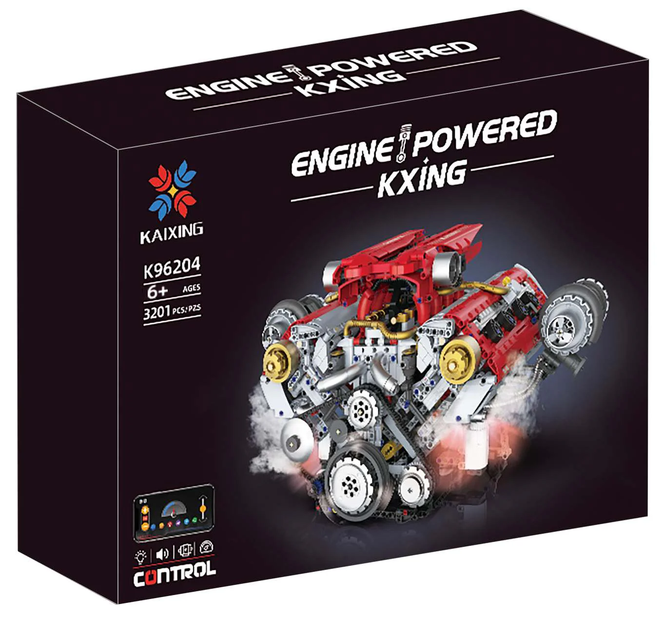IT'S LIKE A SUPER RUNNER V8 ENGINE KAIYU K96204