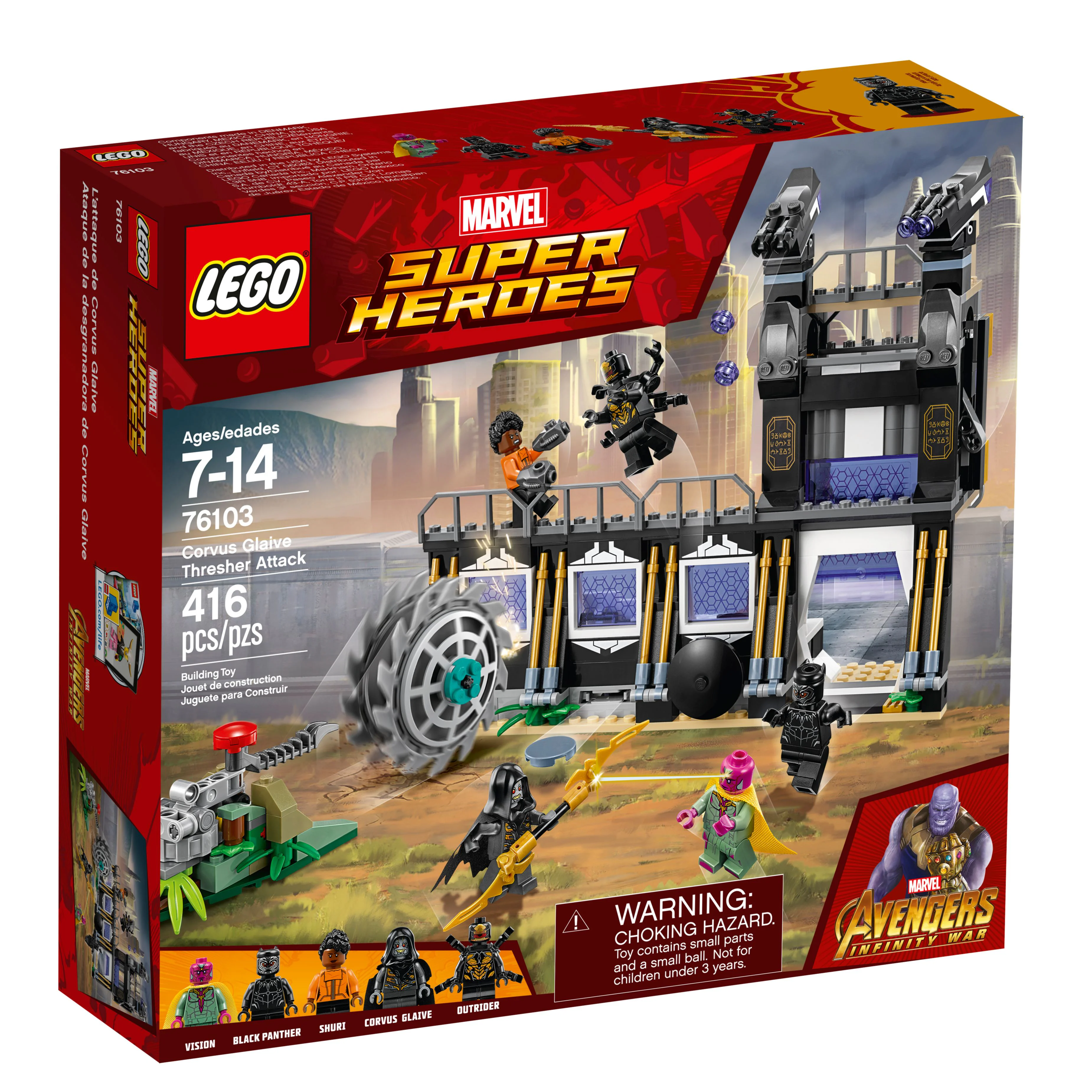 Avengers: Infinity War - The Long-Sworded Talons of Ravens Siege 07106 image 1