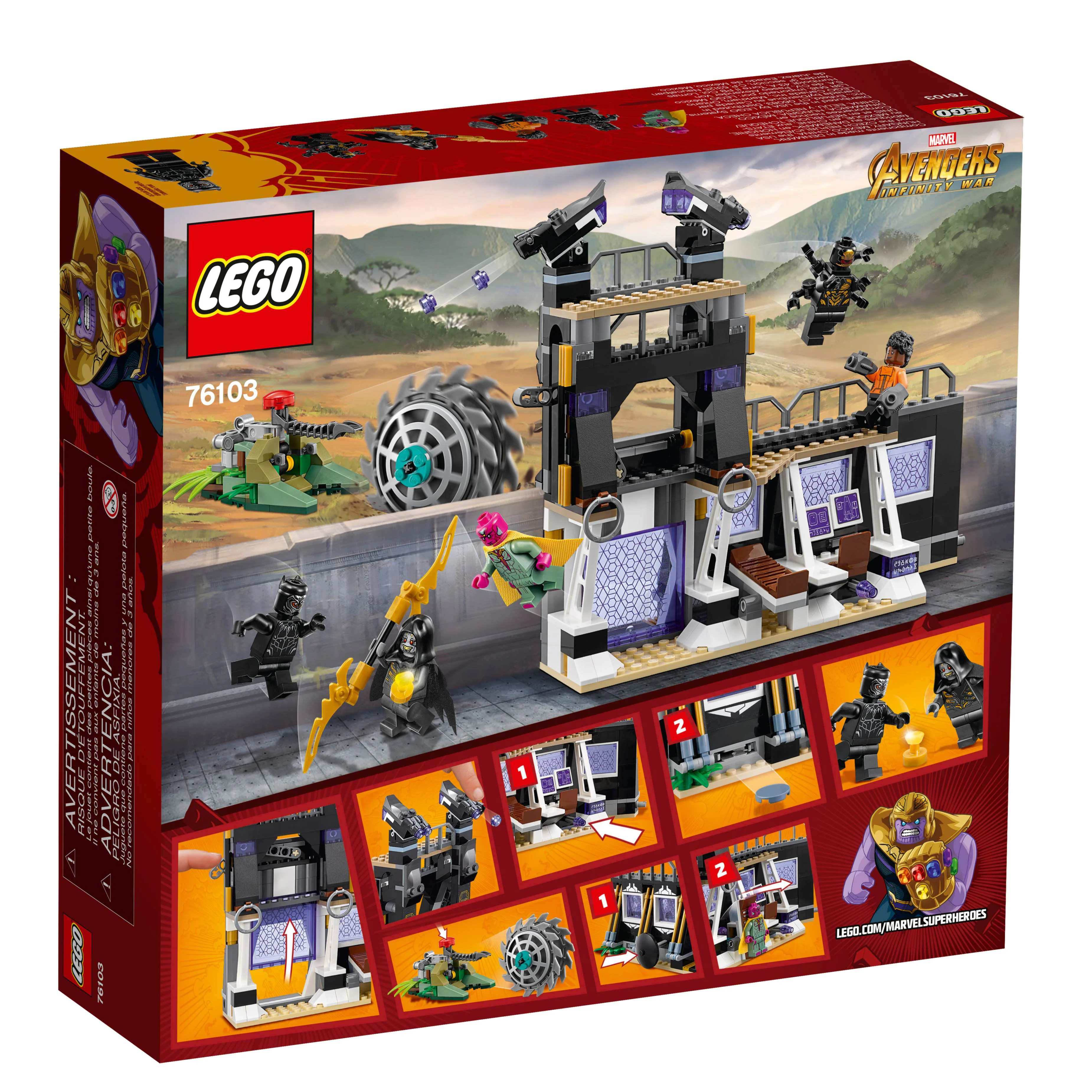 Avengers: Infinity War - The Long-Sworded Talons of Ravens Siege 07106 image 2