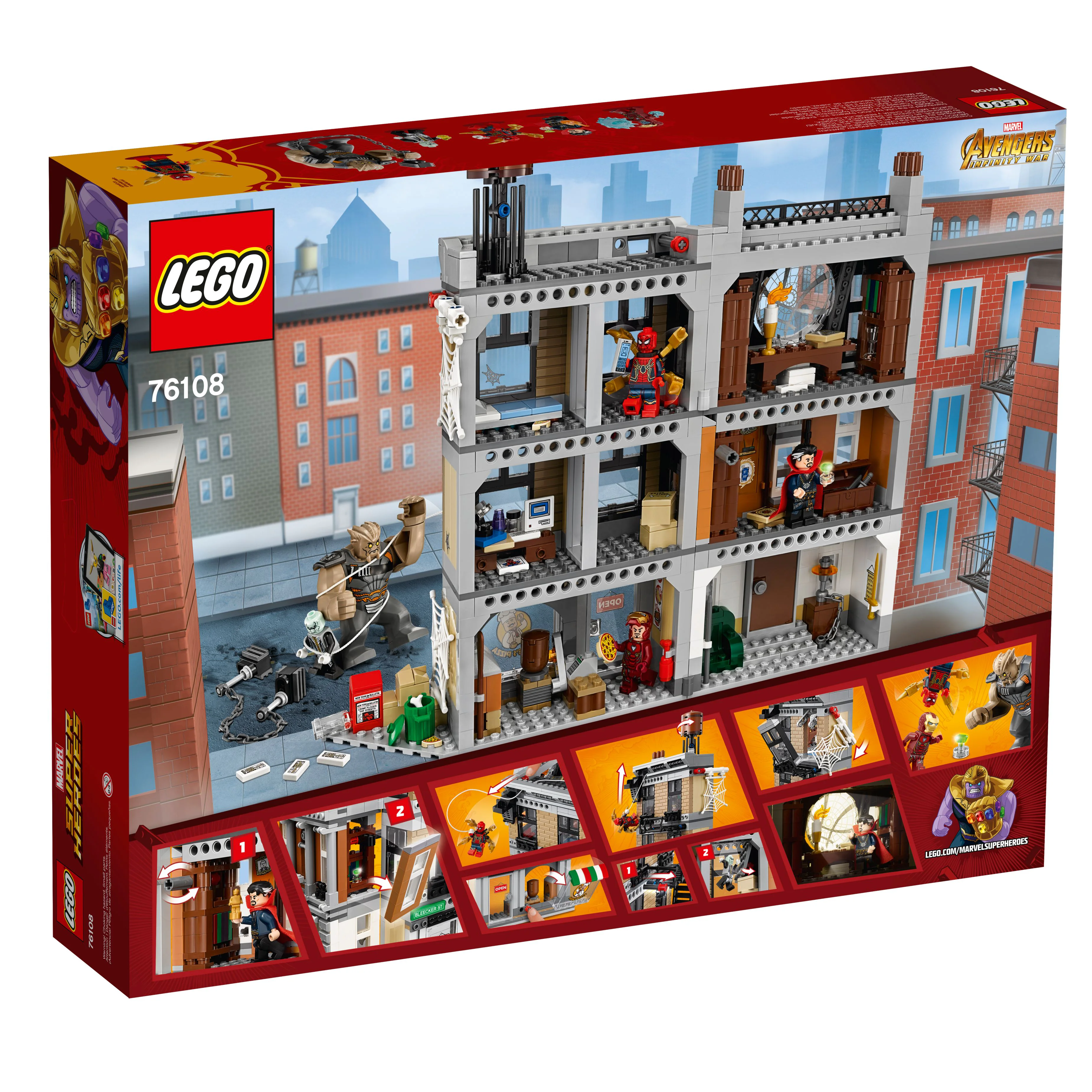 The WandaVision finale showdown at the Sanctum Sanctorum. 180083 image 3