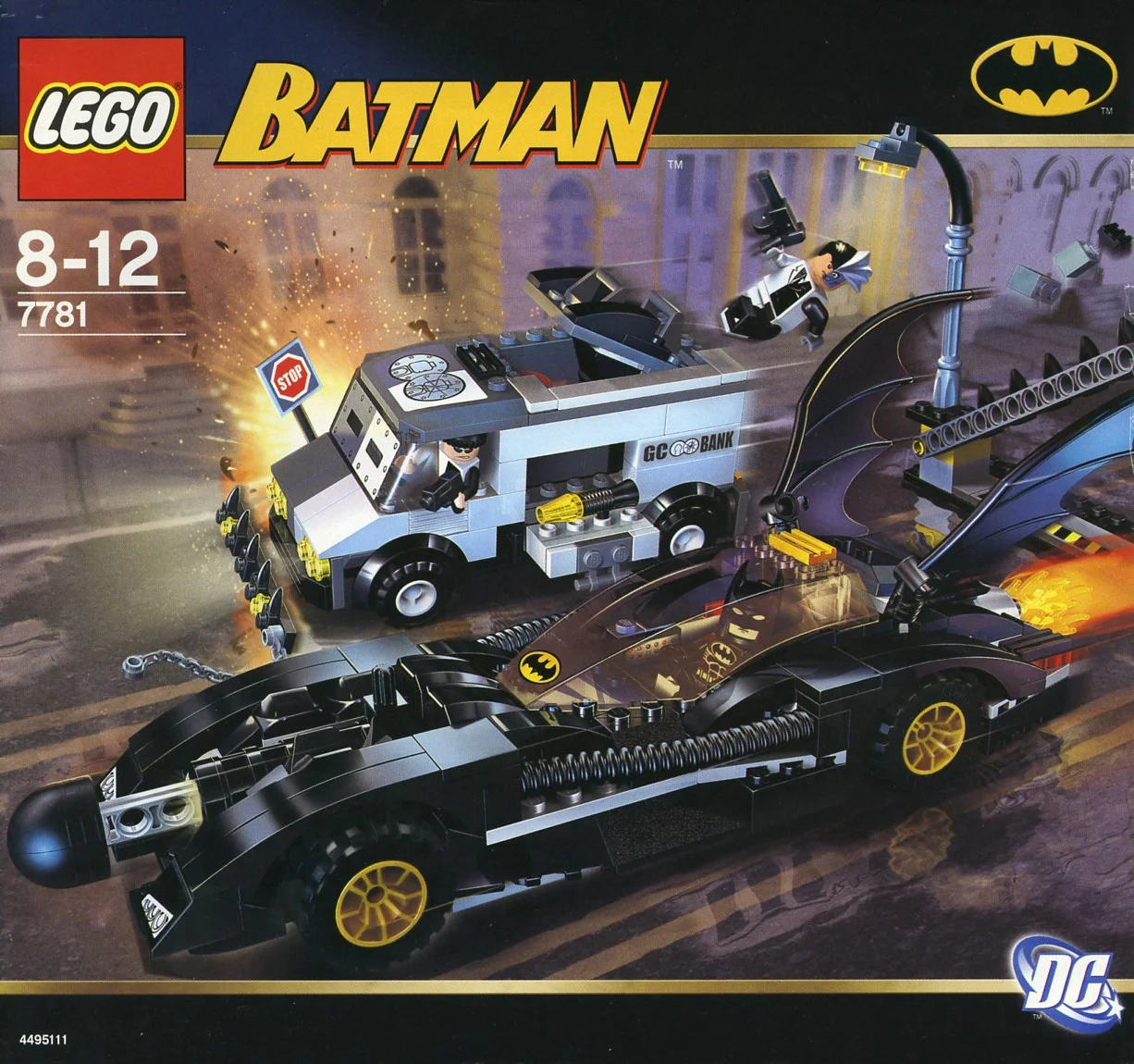 Batmobile: The Escapade of a Two-Faced Person 乐高 LEGO 7781 image 1