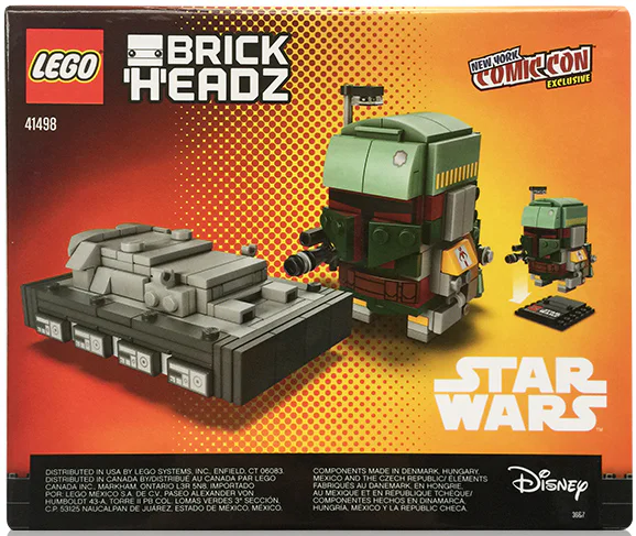 Square Head: Boba Felt and Sohansoro 乐高 LEGO 41498 image 3