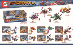 Spider-Man's vehicle can combine into 8 modes.