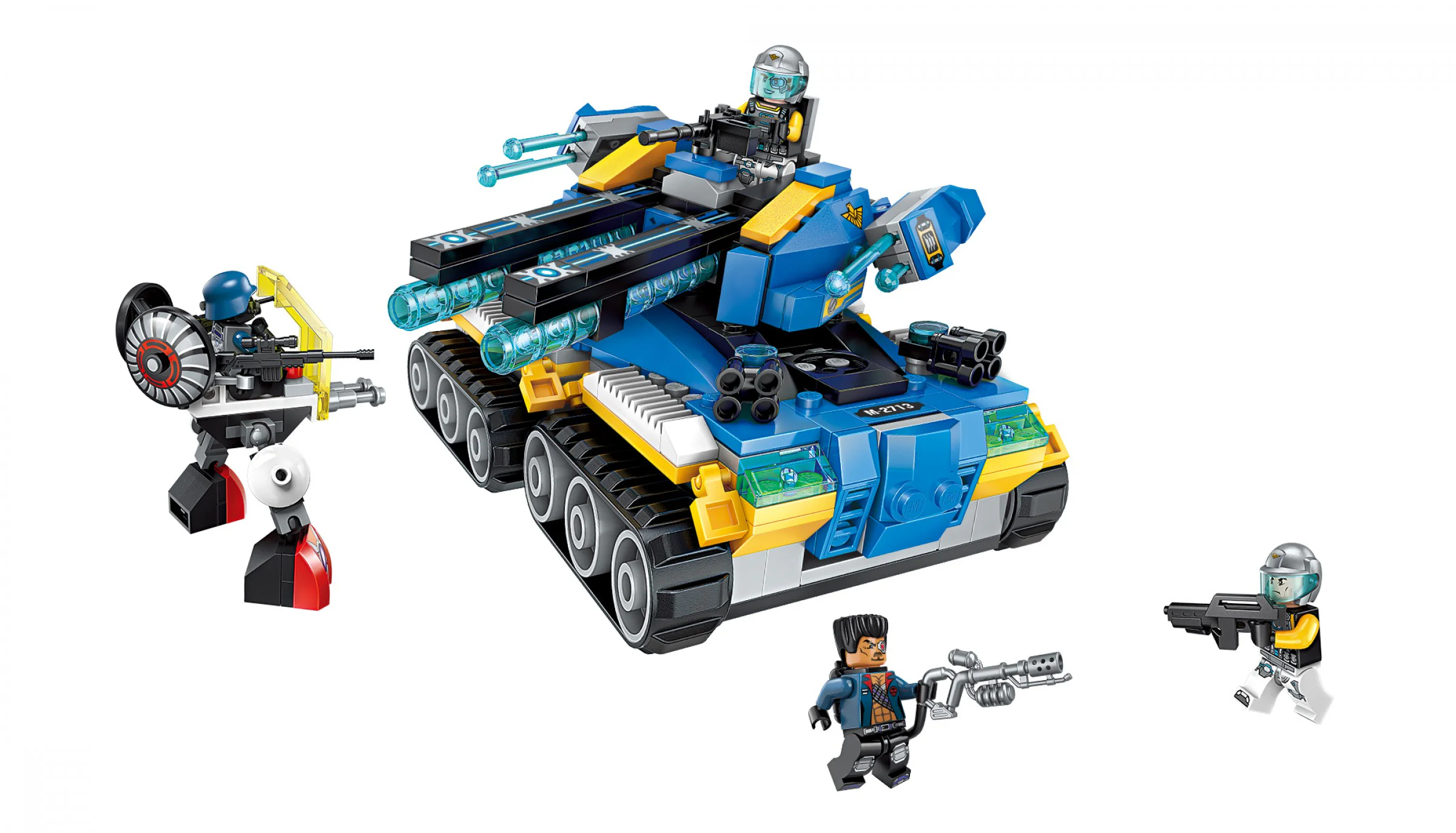 SCIENCE AGE I: ASTRONOMICAL TANKS 启蒙 QMAN/ENLIGHTEN/Keeppley 2713 image 2