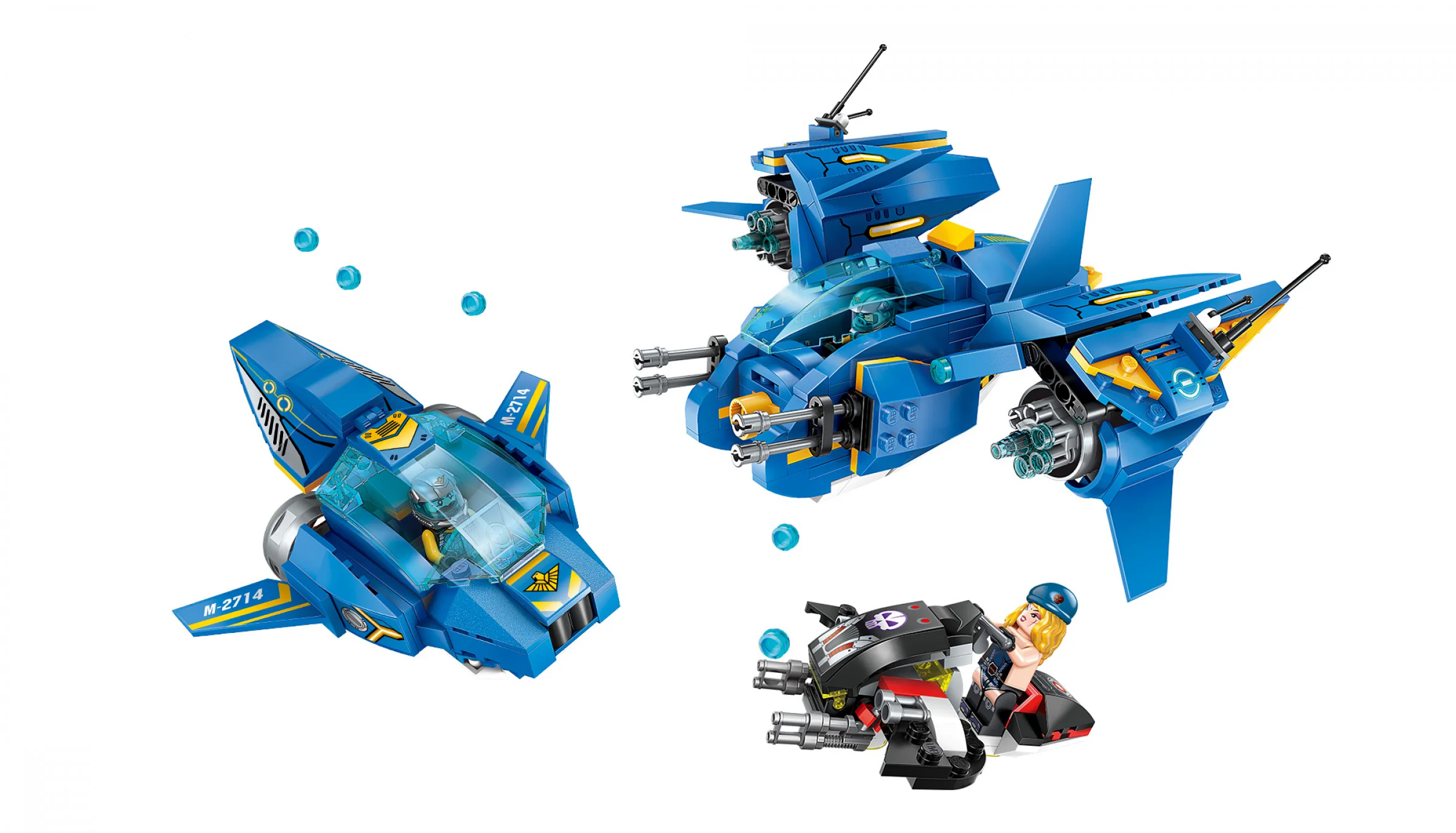 TECHNOLOGY AGE I: ACE AIR 启蒙 QMAN/ENLIGHTEN/Keeppley 2714 image 2