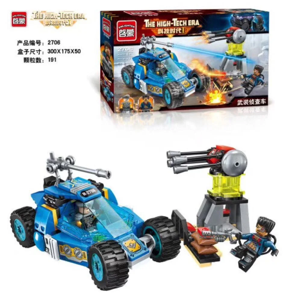 SCIENCE AND TECHNOLOGY AGE I: ARMED RECONNAISSANCE VEHICLES 启蒙 QMAN/ENLIGHTEN/Keeppley 2706