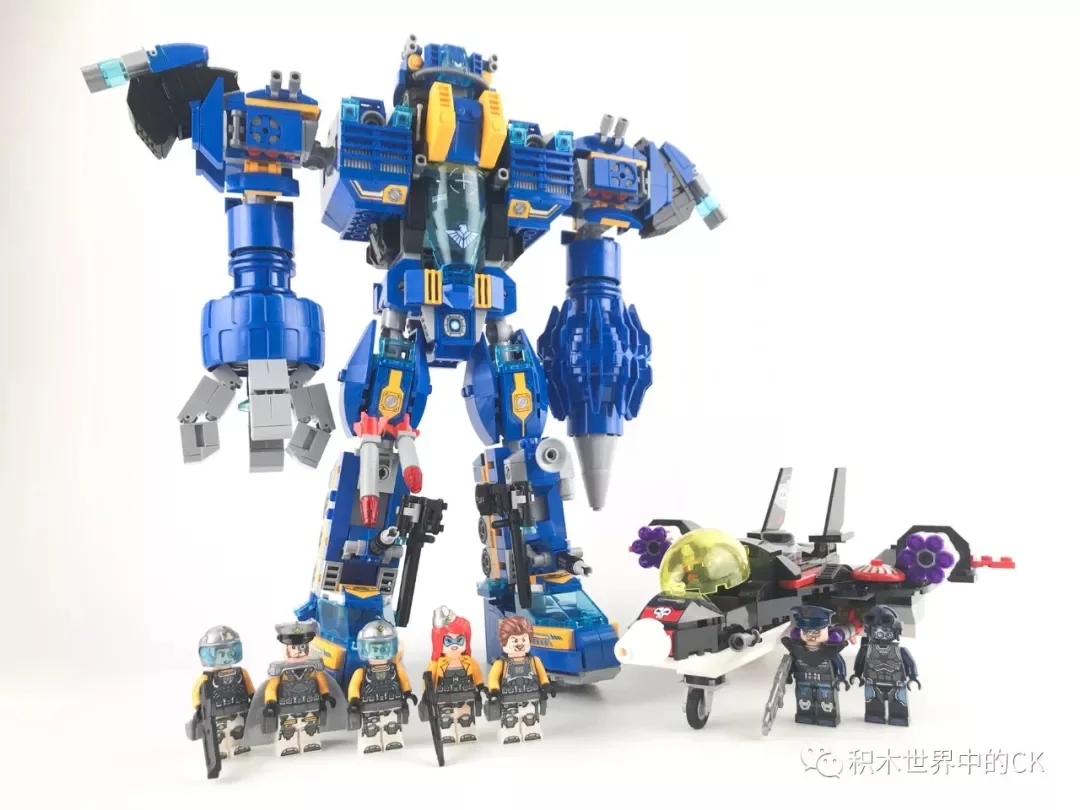 TECHNOLOGICAL AGE I: IRON CAPITOL POSEIDON 启蒙 QMAN/ENLIGHTEN/Keeppley 2722 image 1
