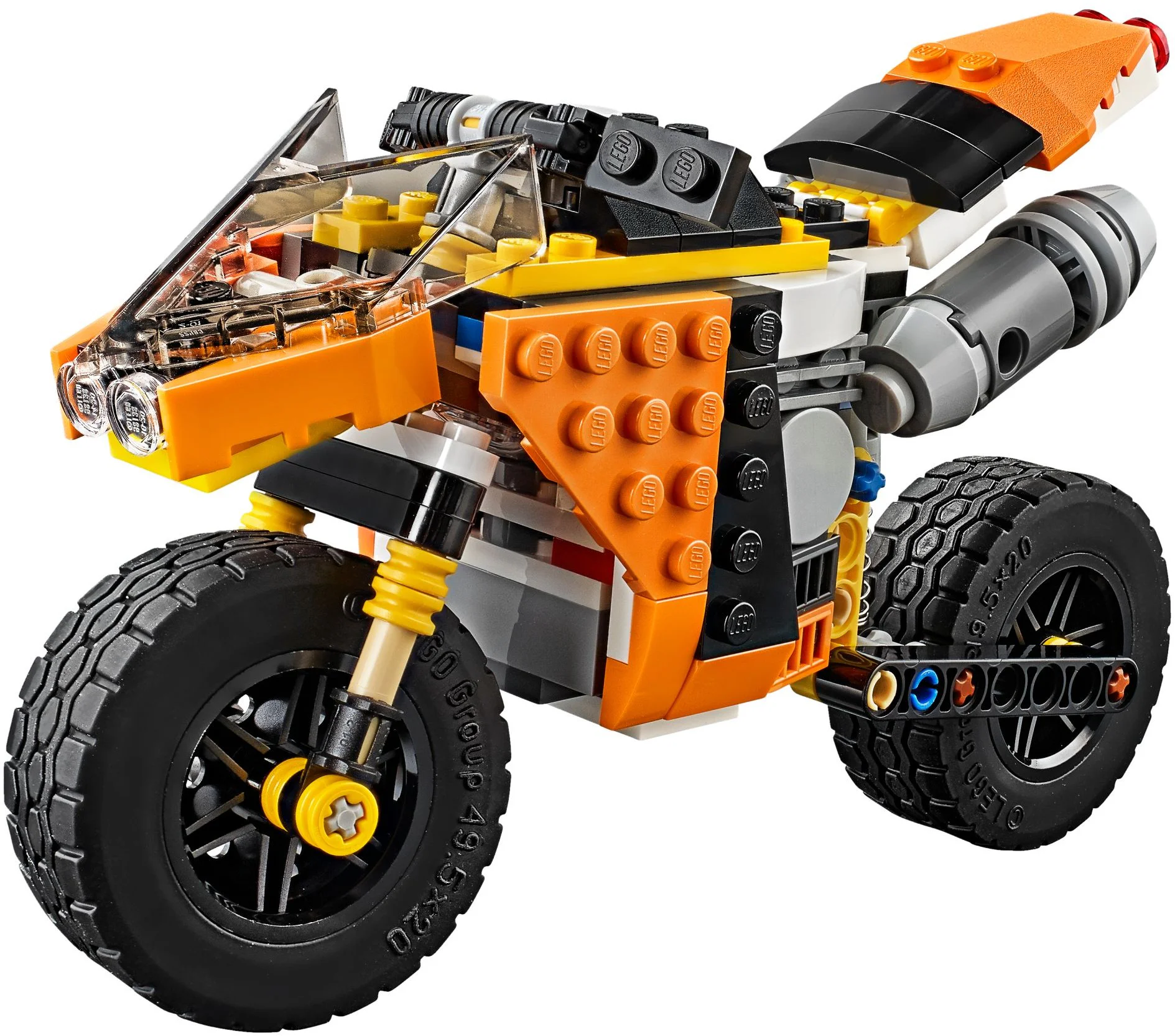 Sunshine motorcycle 乐高 LEGO 31059