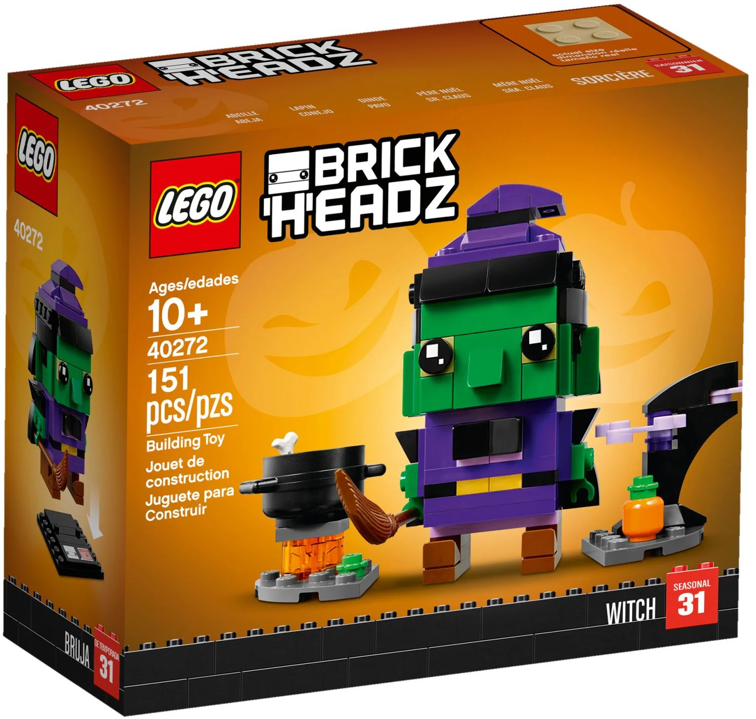 Flancho: Halloween Witch 乐高 LEGO 40272 image 3