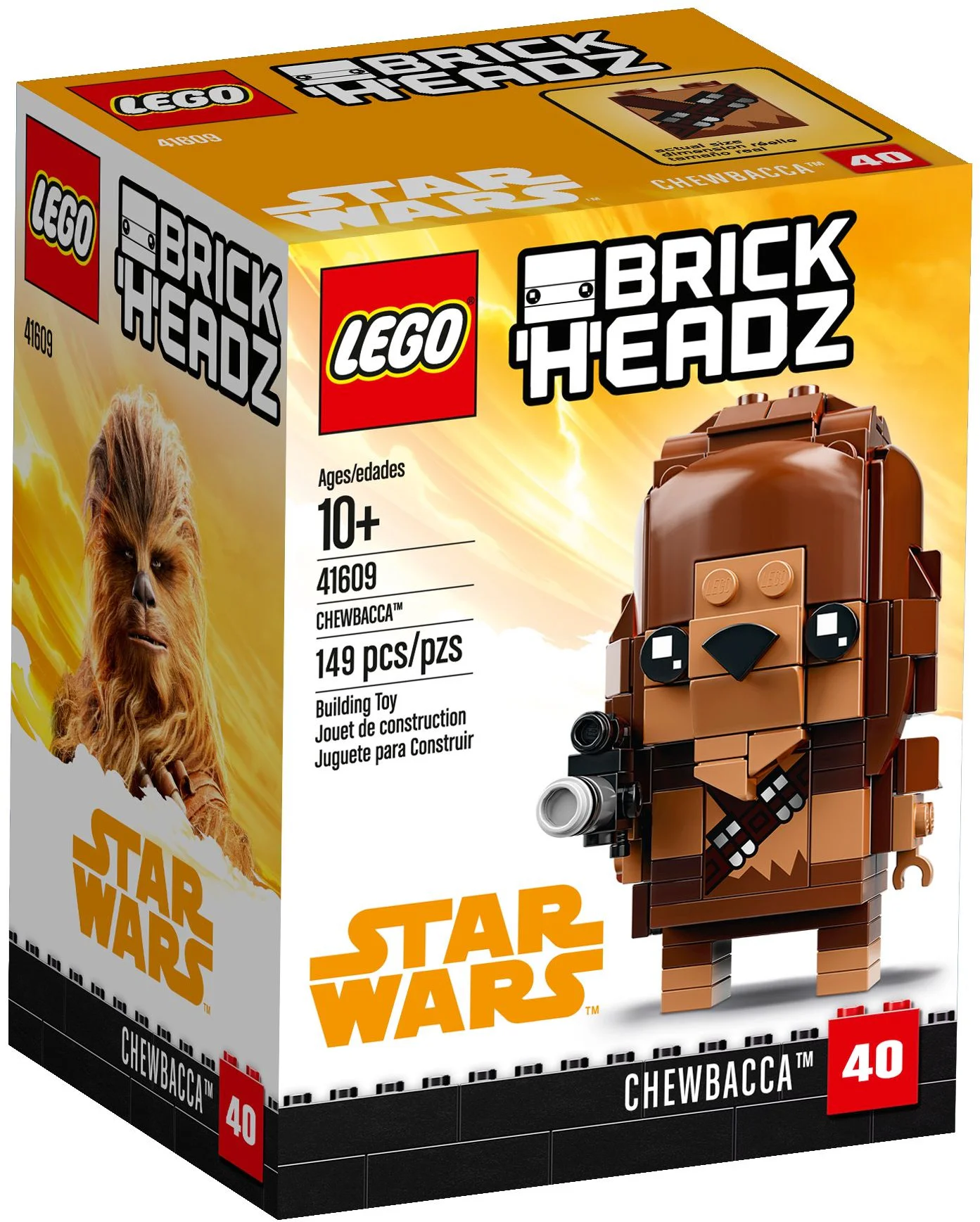 Square Head: Star Wars: Chubaka 乐高 LEGO 41609 image 1