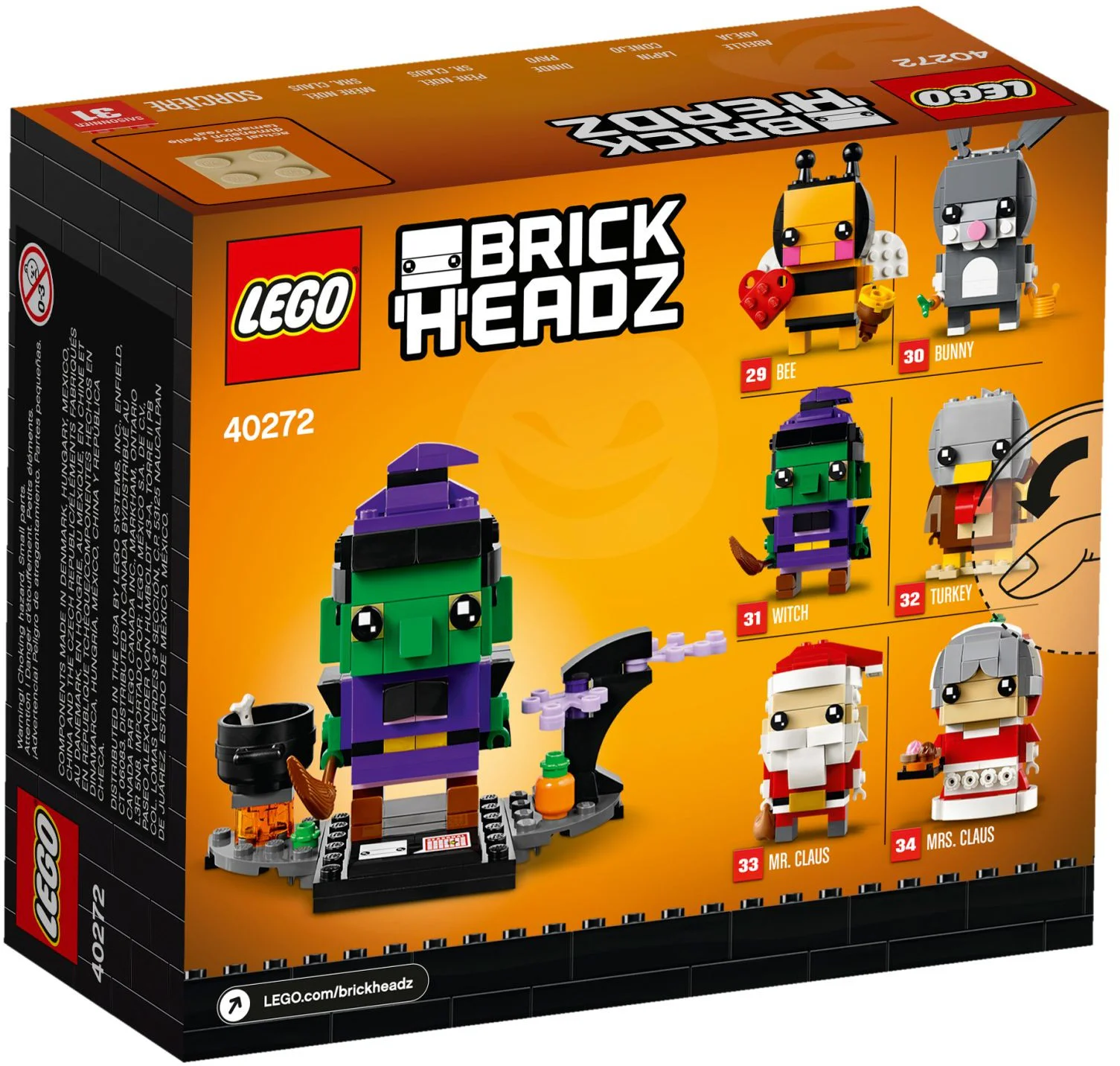 Flancho: Halloween Witch 乐高 LEGO 40272 image 4