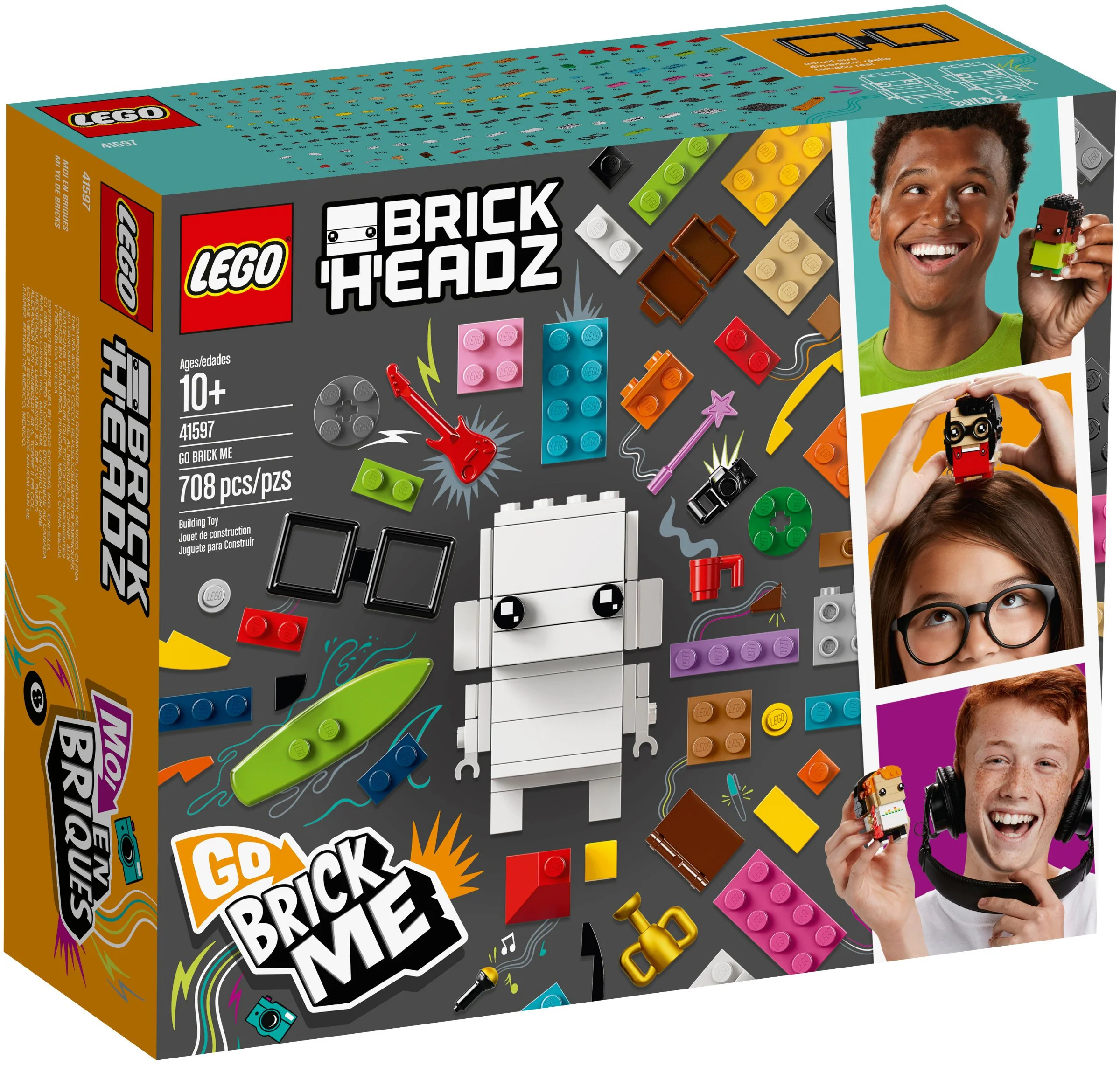 FLANK HEAD: BIG HEAD DIY SUIT 乐高 LEGO 41597 image 1